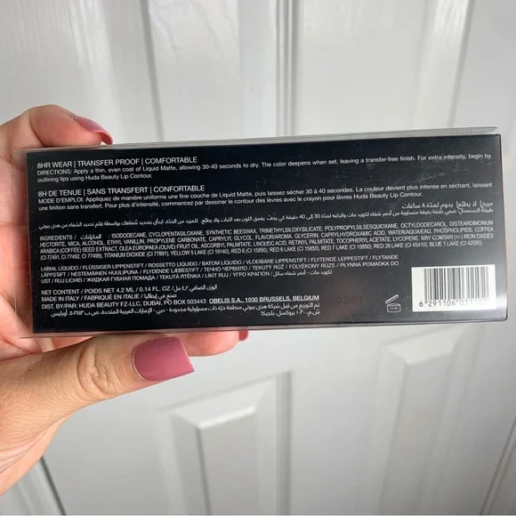 Huda Beauty Liquid Matte Lipstick Girlfriend - Picture 4 of 6